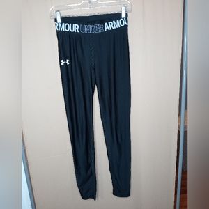 Under Armour ❤️ Athletic pants heat gear Youth Large black